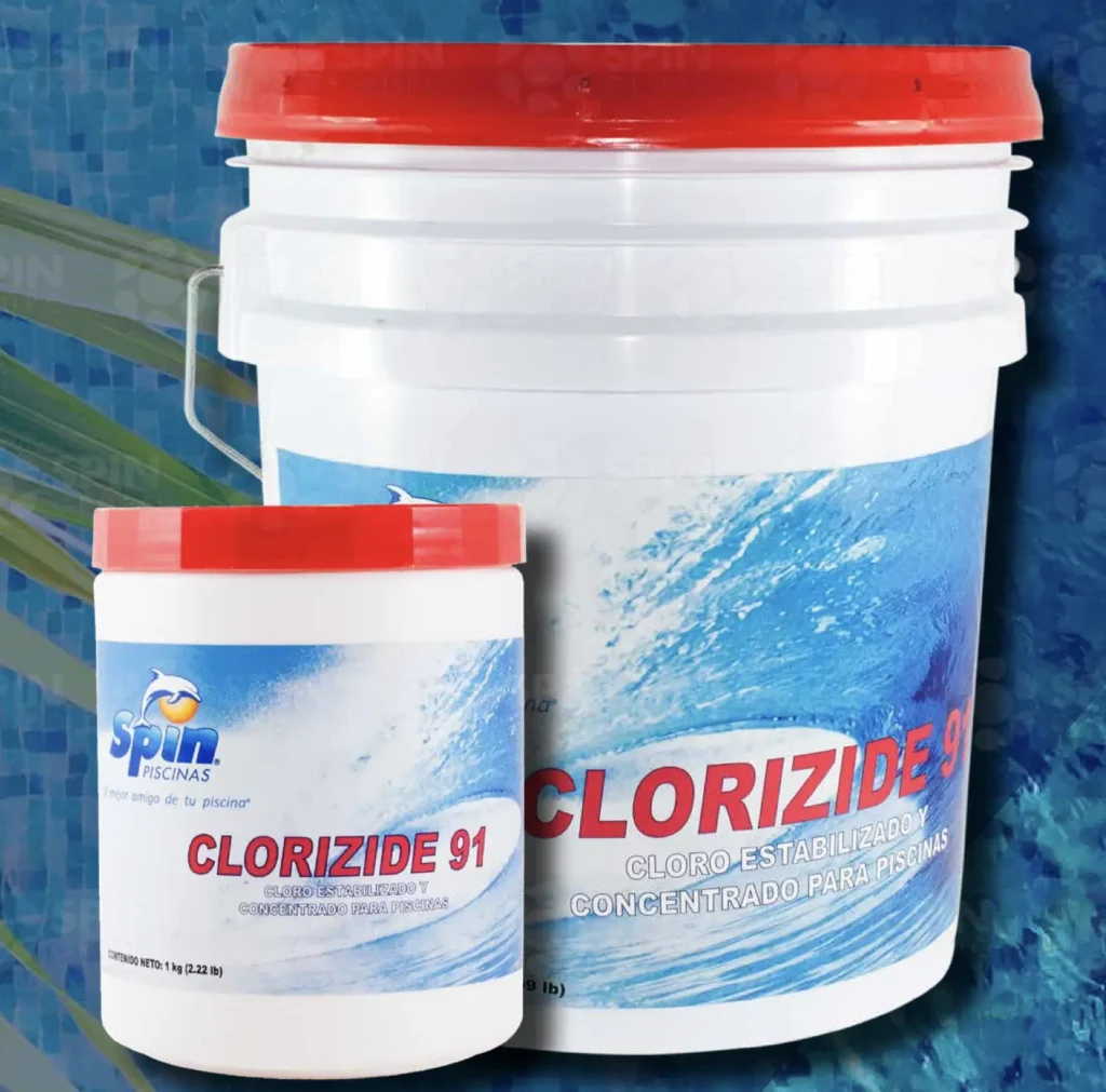 Cloro para piscinas de la marca Clorizide