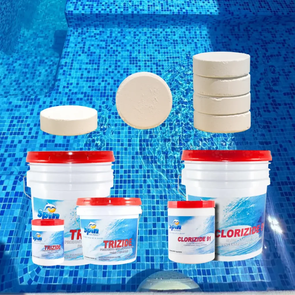 Desinfectantes de cloro en tabletas