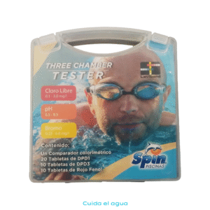Kit analizador de cloro y ph para piscinas