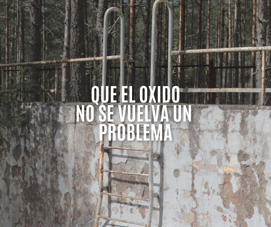 Productos para el oxido en la piscina