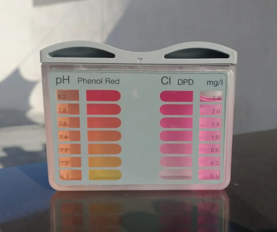Colorimetro para analizar el agua de piscinas