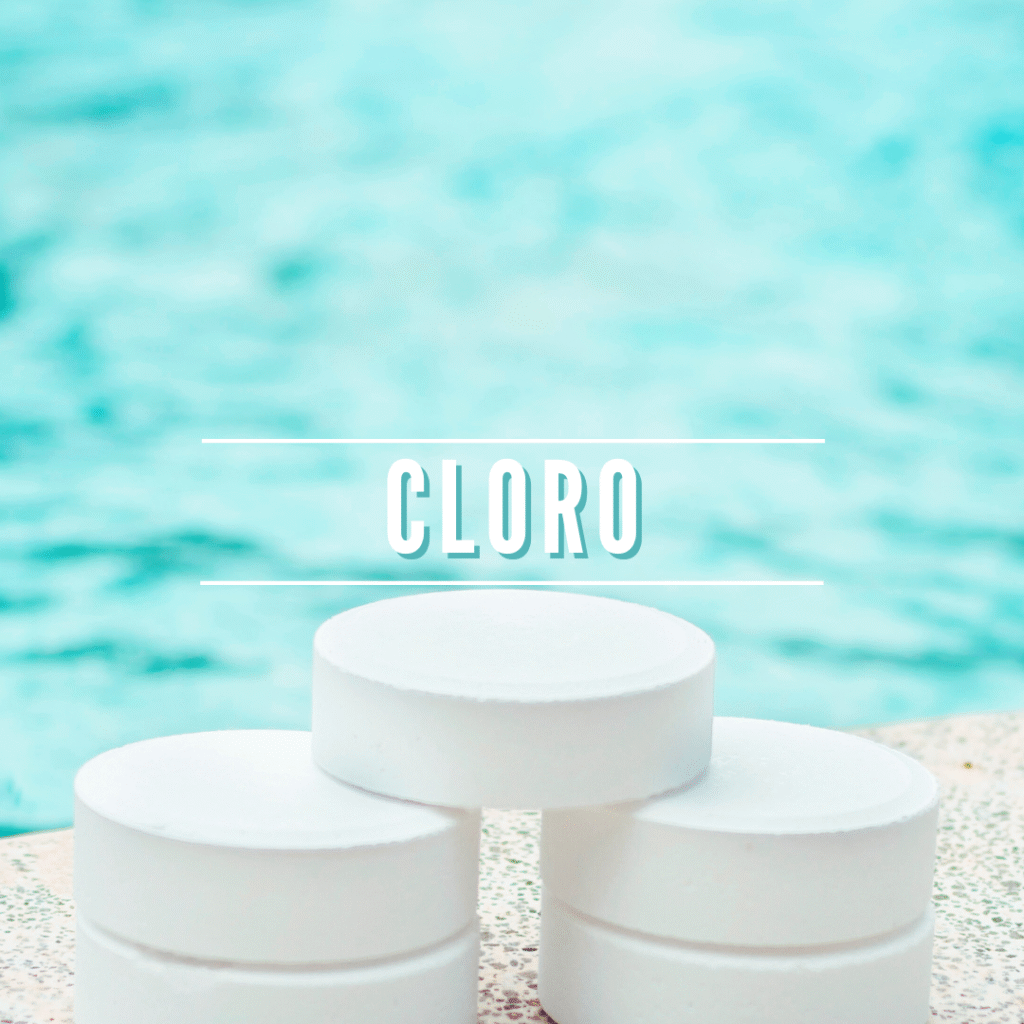 cloro para piscinas