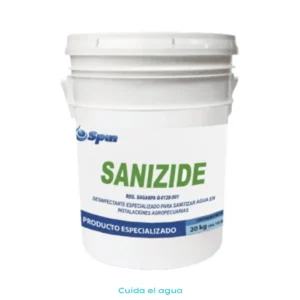 Producto desinfectante de agua para consumo animal