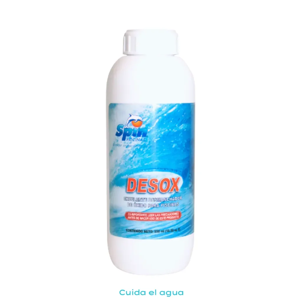 Eliminador de oxido en piscinas - Desox